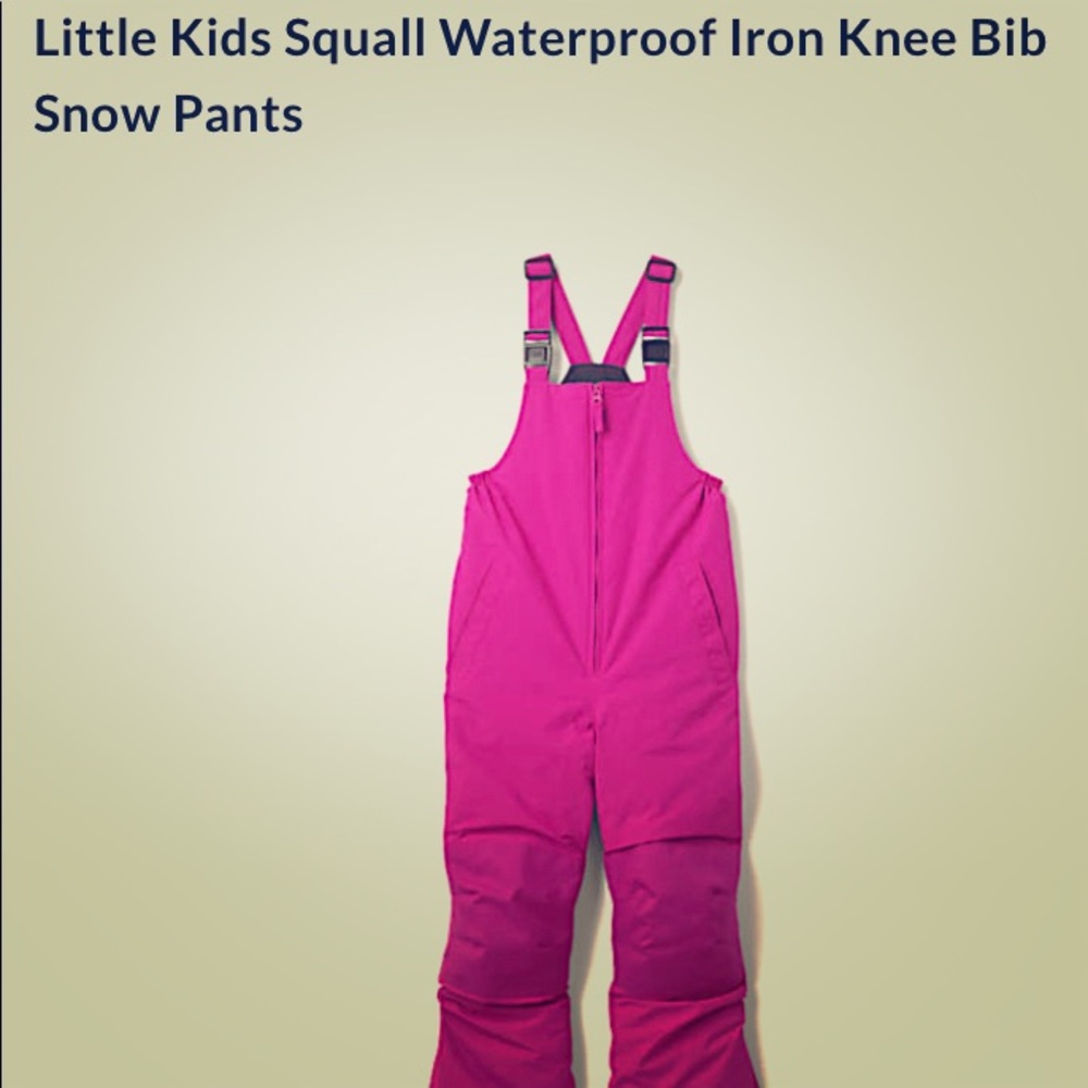 Kids snow pants size 6